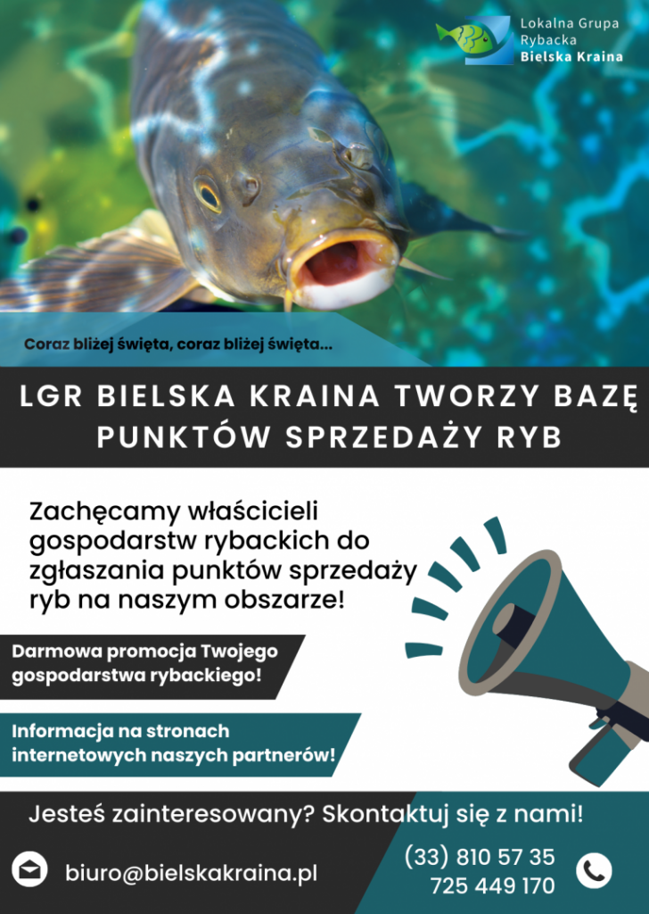 Tworzymy bazę punktów sprzedaży ryb